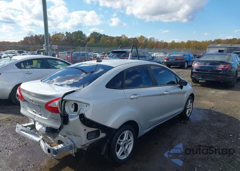 2019 Ford Fiesta Se из США, поврежденный, VIN 3FADP4BJ0KM109025